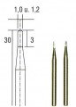 Tungsten carbide milling drills (spearedrill)1.0mm