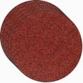 Sanding disc self adhesive, corundum, 80grit, 250mm diameter, 5 pcs