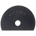 Delta part, high-speed steel cutting blade, 65mm