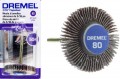 Dremel 504 - 1 1/8 x 3/16 inch 80 grit Flap Wheel