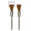 Brass brush 8mm 2 pcs #28961