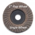 2" Flap Sanding Wheels available grits, 60, 120, 240, 320 and 600 (Per Disc)