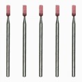 Grinding bit, corundum, small, 2.5mm cylinder, 5 pcs