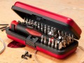 36-piece tool kit for fretted instruments