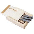 Thread cutting tool set, cobalt HSS, 10x10x80mm, 3 pcs (suit PD 