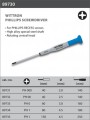 Wittron Micro Phillips Screwdrivers