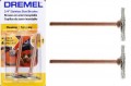 Dremel 530-02 Stainless Steel WHEEL Brush - 2pc