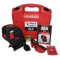 RedBack Lasers DL3 Self-Leveling Multi Cross Line Laser Level with Plumb