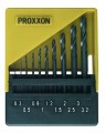 Proxxon HSS Twist Drill Set 10pcs