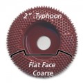 2" Typhoon Disc, Flat Face, Coarse