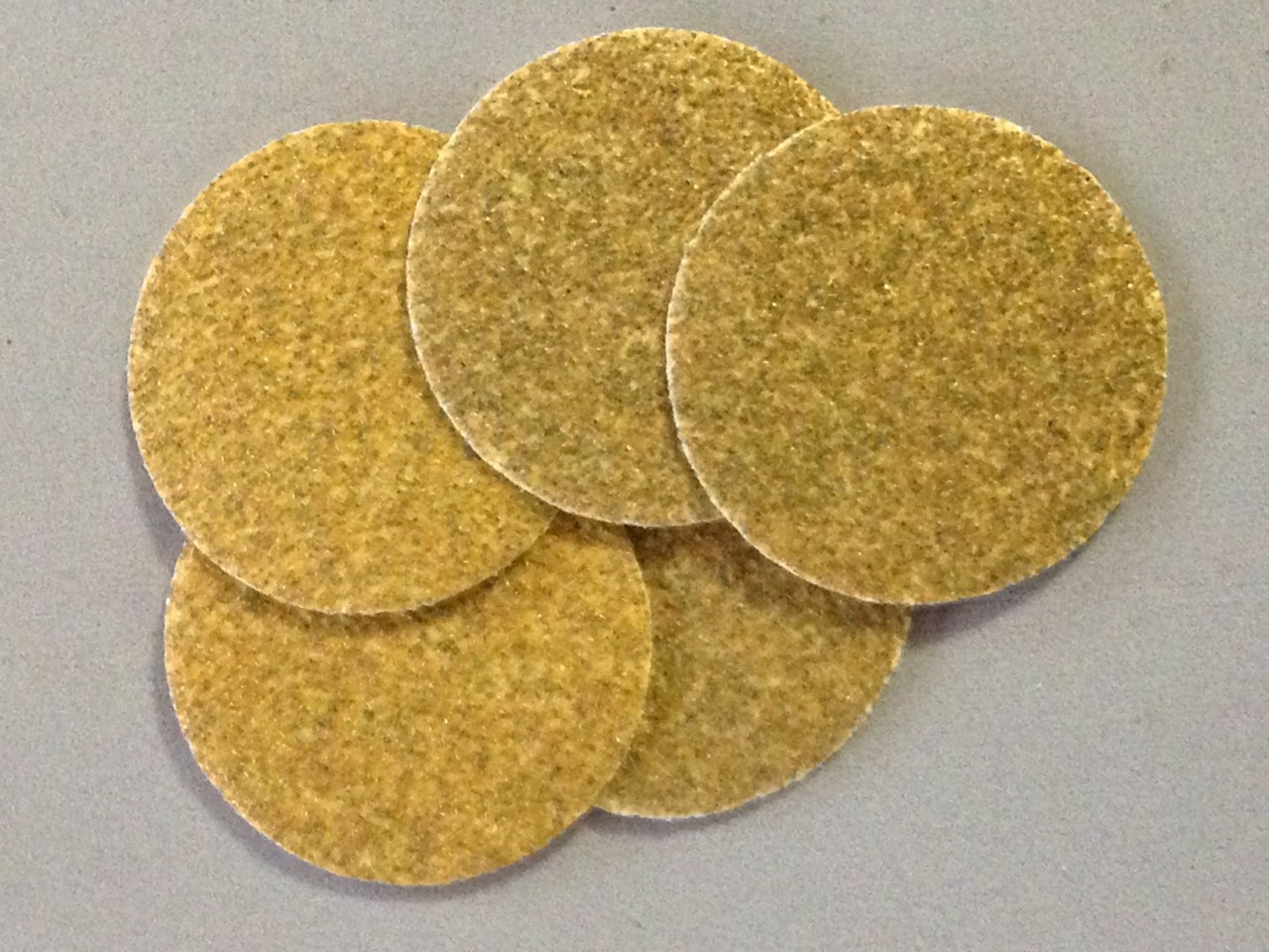 Falon Tech Velcro Lot de 50 disques abrasifs Ø 125 mm sans trous Grain P 240 