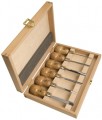 KIRSCHEN 6 pce WOOD CARVING SET (5696-HK (5697-HK) 6 ice).