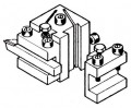 Lathe PD 400 option, quick-change tool post and tool holders